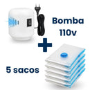 Kit Compactador a Vácuo SlimPress™ – Economiza 80% de espaço na mala