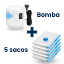 Kit Compactador a Vácuo SlimPress™ – Economiza 80% de espaço na mala
