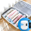 Kit Compactador a Vácuo SlimPress™ – Economiza 80% de espaço na mala